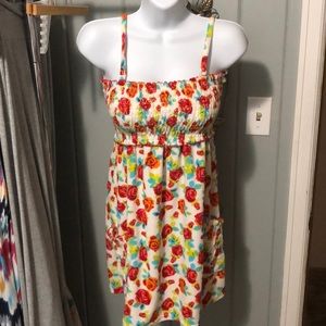 Urbanology floral swimsuit coverup size small